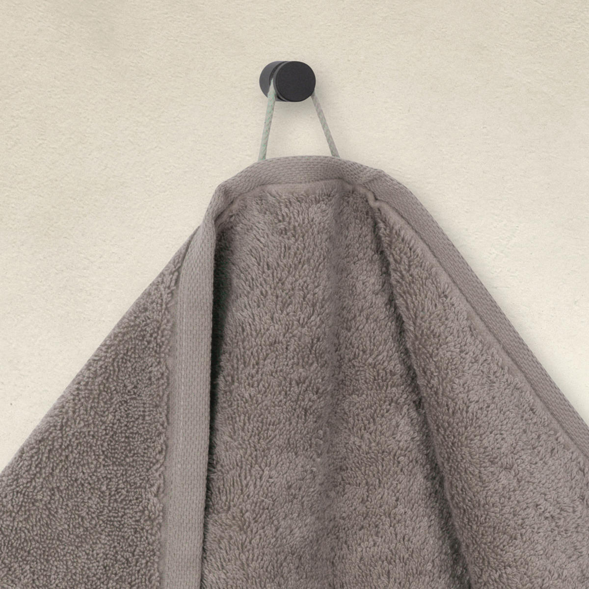 HANDTUCH LOFT Graubraun  - Graubraun, Basics, Textil (50/100cm) - Moeve