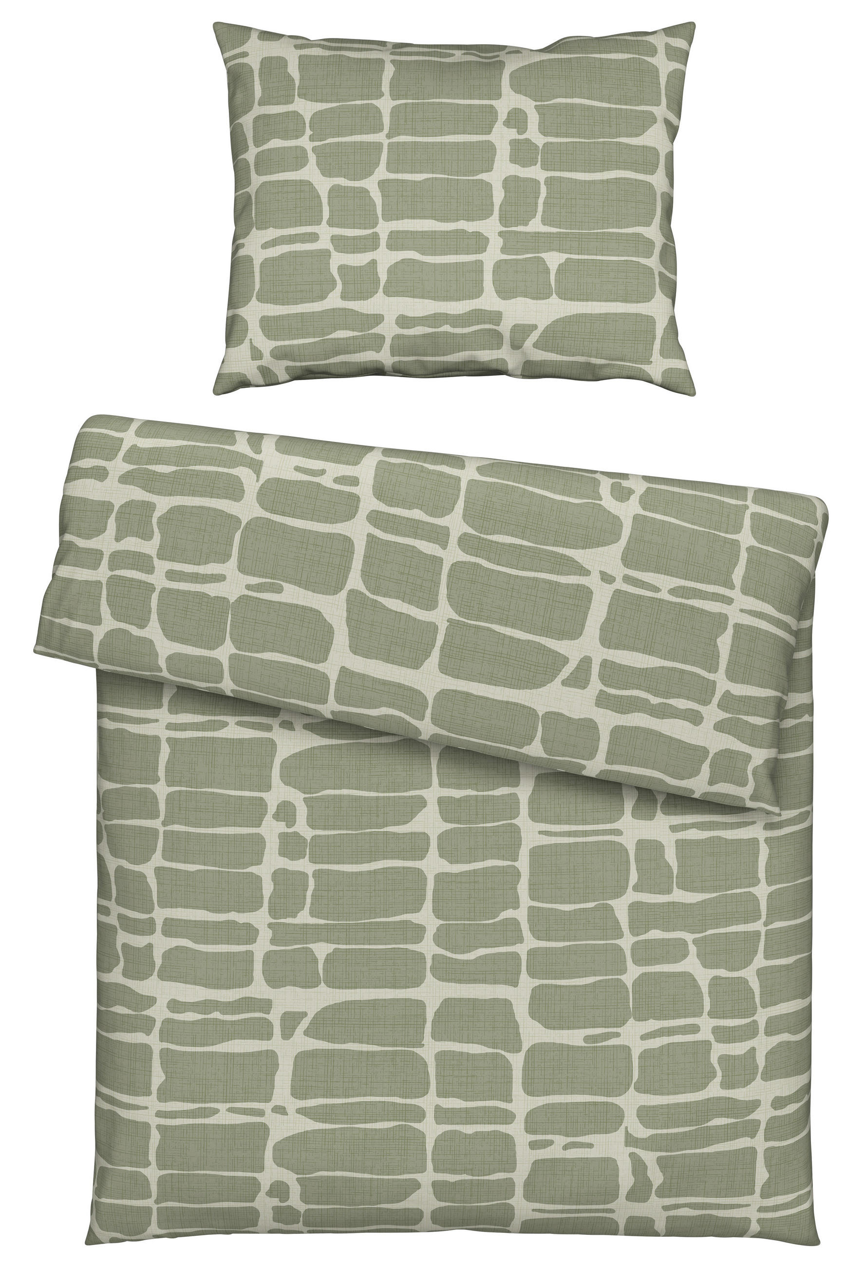 POVLEČENÍ, renforcé, zelená, 140/200 cm - zelená, Konvenční, textil (140/200cm) - Esposa