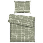 BETTWÄSCHE CREST Renforcé 140/200 cm  - Grün, KONVENTIONELL, Textil (140/200cm) - Esposa