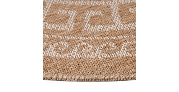 OUTDOORTEPPICH 160/160 cm Comilla Beige - Beige, Basics, Textil (160/160cm) - Novel