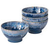 SCHÜSSELSET GRESPRESSO 4-teilig  - Blau, Basics, Keramik (15/8cm) - Costa Nova
