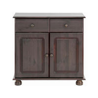 SIDEBOARD Mette 80/76/35 cm 1 Schublade(n)  - Dunkelbraun/Braun, Design, Holz (80/76/35cm) - MID.YOU