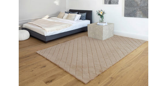 HOCHFLORTEPPICH 80/150 cm Beige  - Beige, Basics, Textil (80/150cm) - Novel