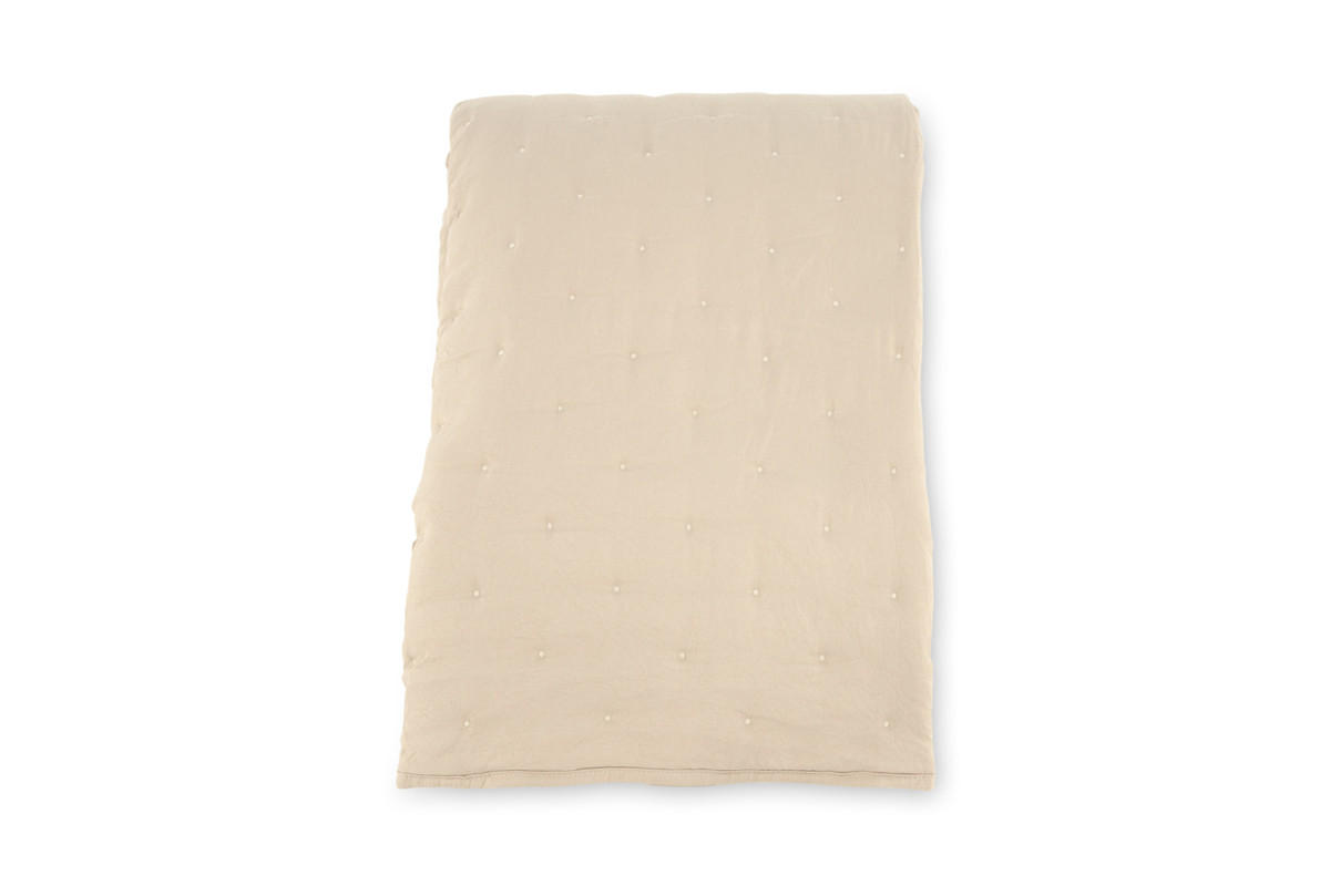 SÄNGÖVERKAST 260/260 cm  - beige, Design, textil (260/260cm)