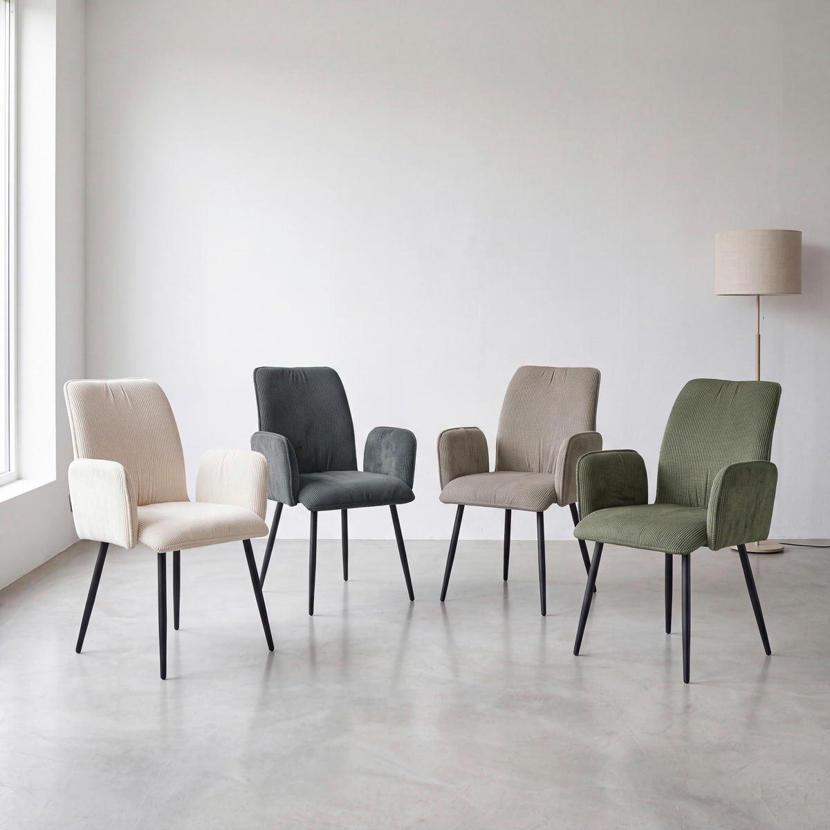 NASLANJAČ, kovina, tekstil črna, bež  - črna/bež, Design, kovina/tekstil (58/90/62cm) - Stylife