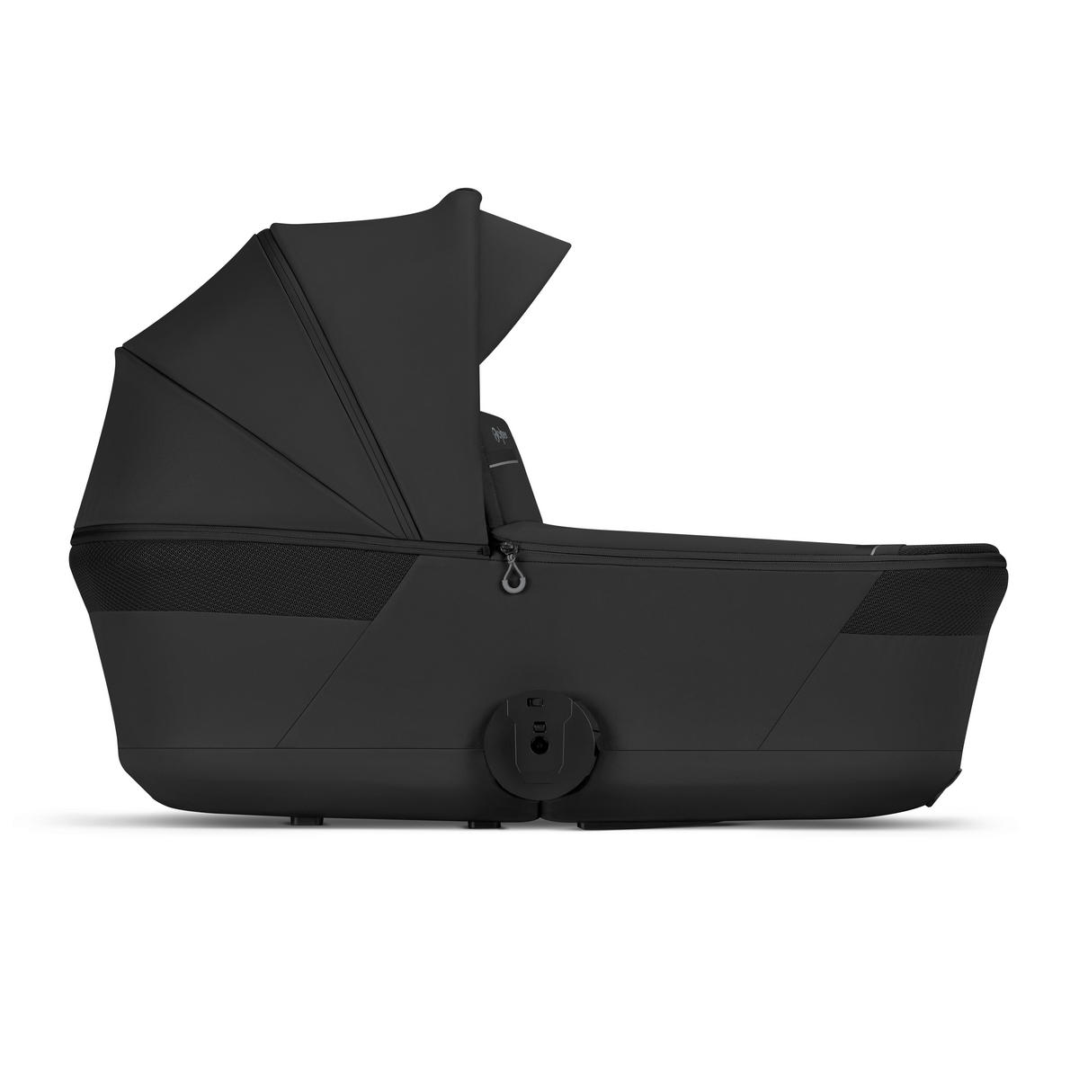 KINDERWAGEN Talos S BLK inkl. Fold-Carrycot  - Schwarz, Basics, Textil/Metall (93/60/115cm) - cybex GOLD