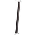 TISCHBEINESET - Schwarz, Natur, Metall (6/91/3cm) - Carryhome