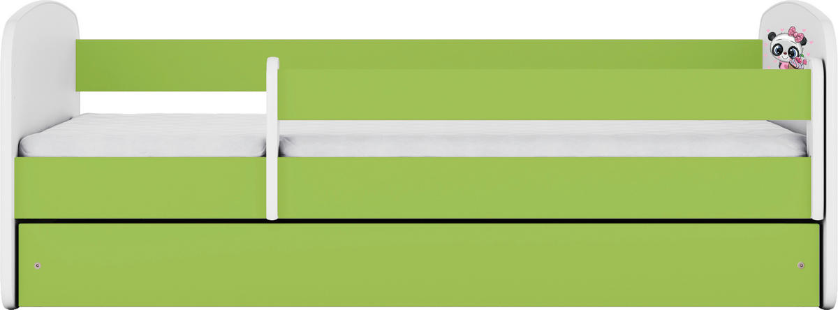 KINDER-/JUNIORBETT - Birkefarben/Weiß, MODERN, Holz/Holzwerkstoff (80/160cm) - MID.YOU