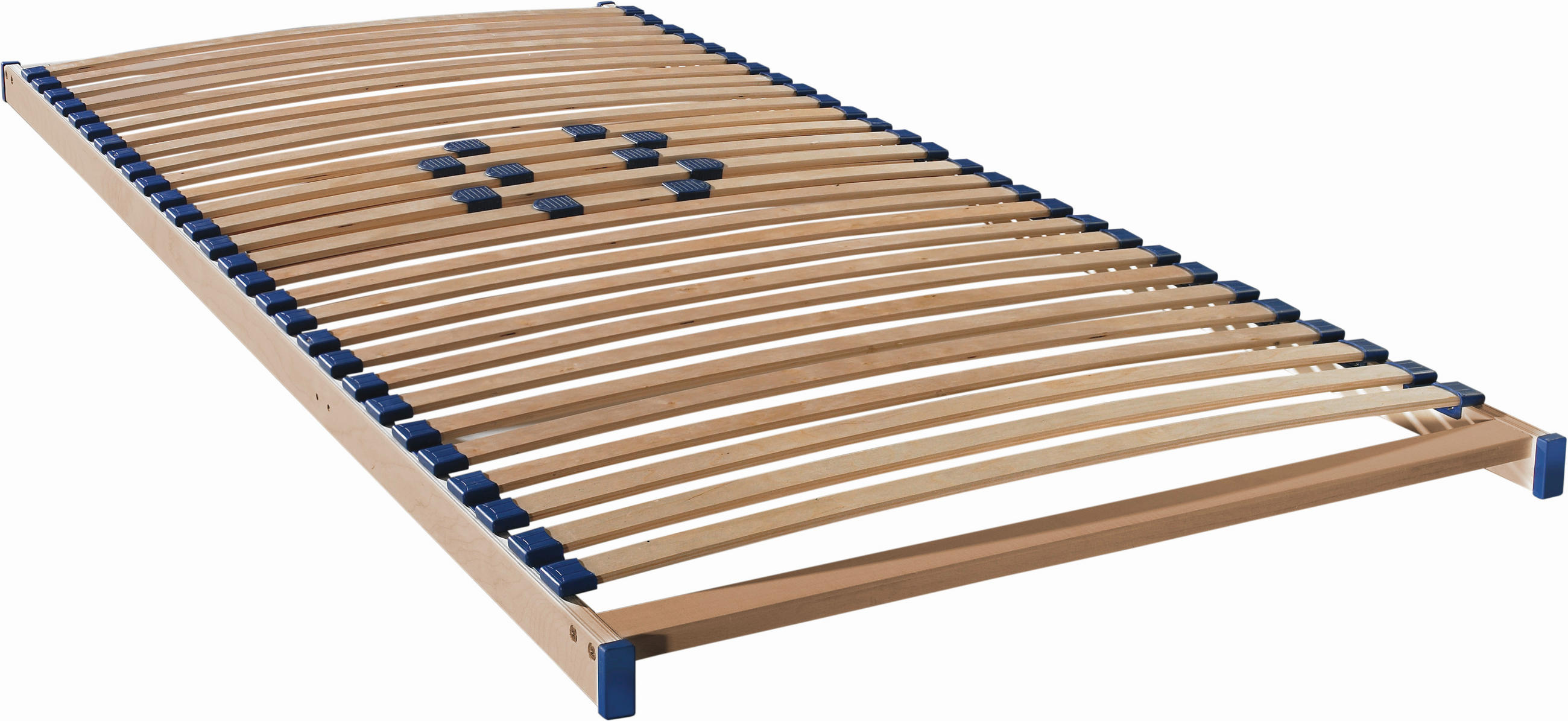 LATTENROST 140/200 cm Mittelzone verstellbar, Birke  - Birkefarben, Basics, Holz (140/200cm) - Sleeptex