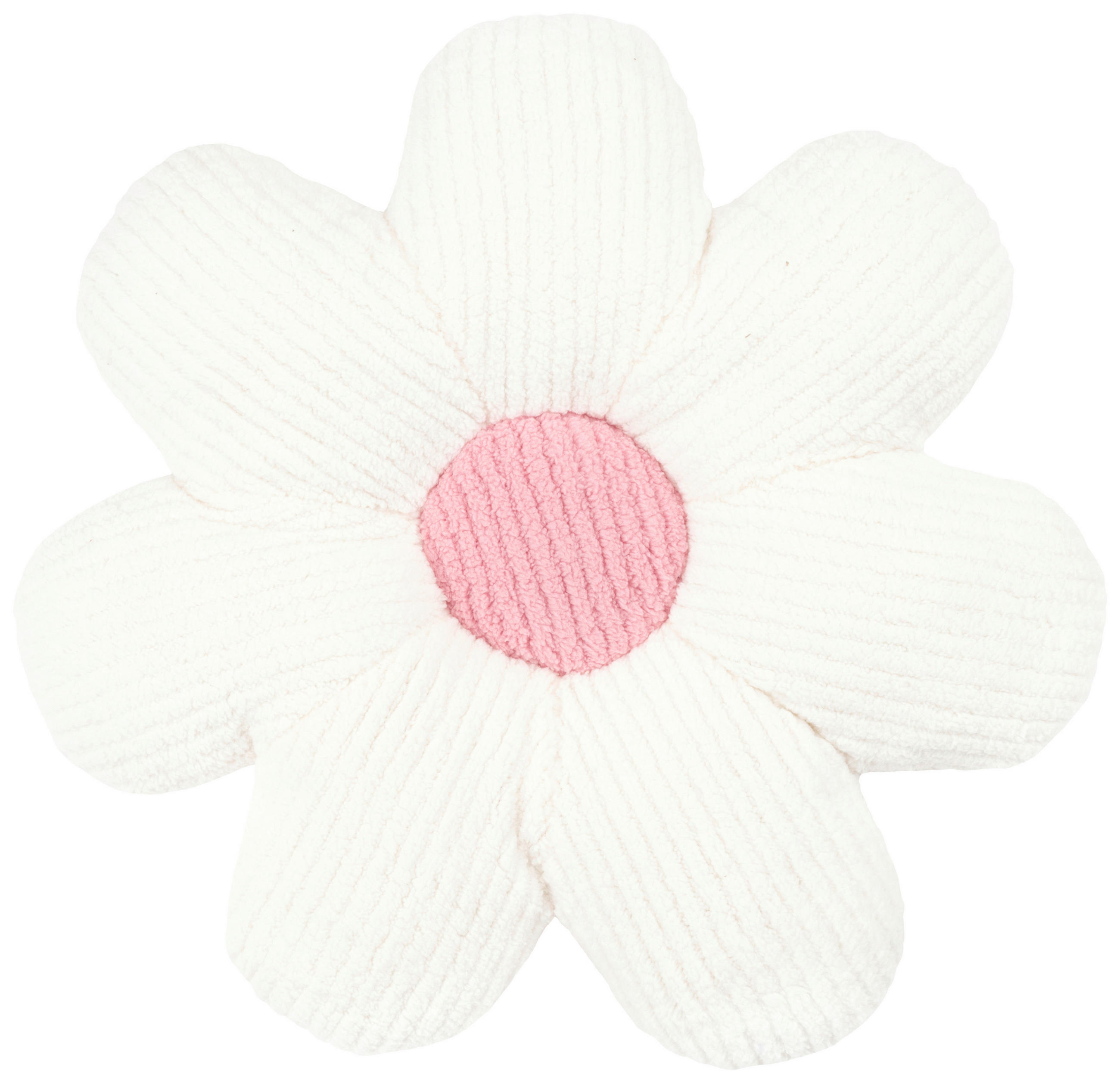 DEKORAČNÍ POLŠTÁŘ 40 cm - bílá/růžová, Design, textil (40cm) - Esposa