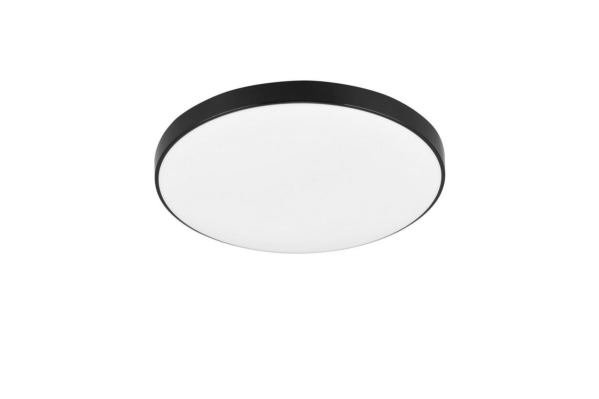 LED PLAFONJERA ZA KUPATILA - crna, Osnovno, plastika (27,0/5,5cm)