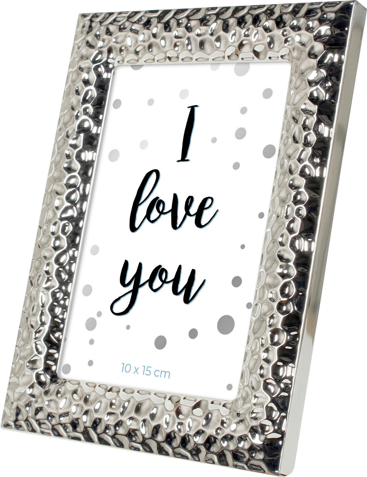 BILDERRAHMEN 14,4/19,6/1,9 cm  - Silberfarben, Basics, Glas/Metall (14,4/19,6/1,9cm)