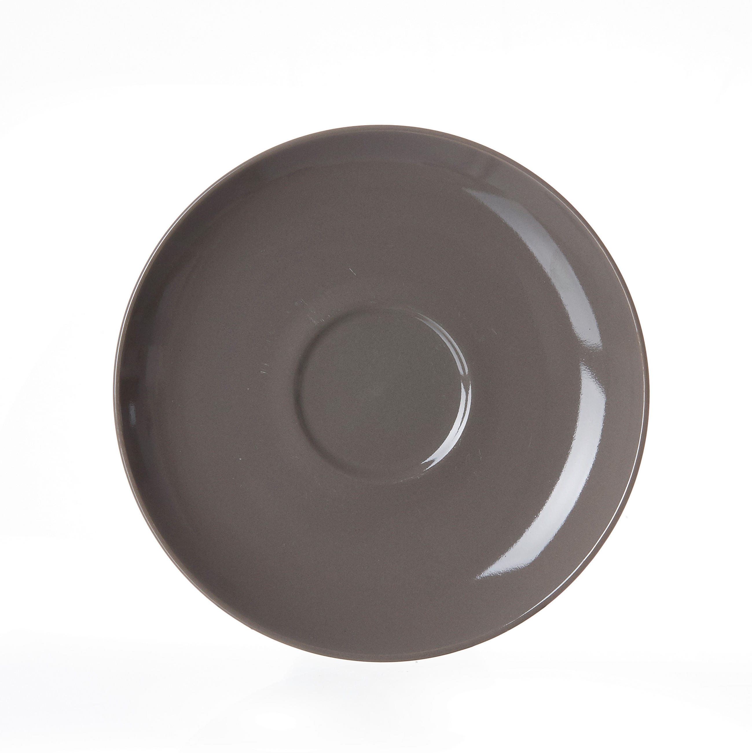 UNTERTASSE - Taupe/Weiß, Keramik (15cm) - Ritzenhoff Breker