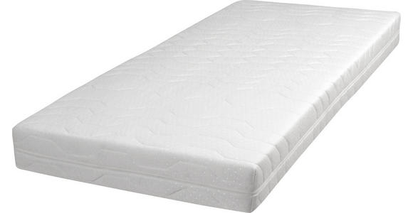 TASCHENFEDERKERNMATRATZE 120/200 cm Höhe ca. 19 cm  - Weiß, Basics, Textil (120/200cm) - Sleeptex
