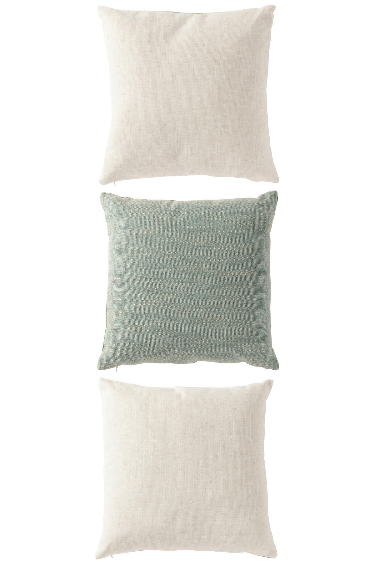 INNENKISSEN  - Hellblau/Grün, Basics, Textil (45/45/10cm)