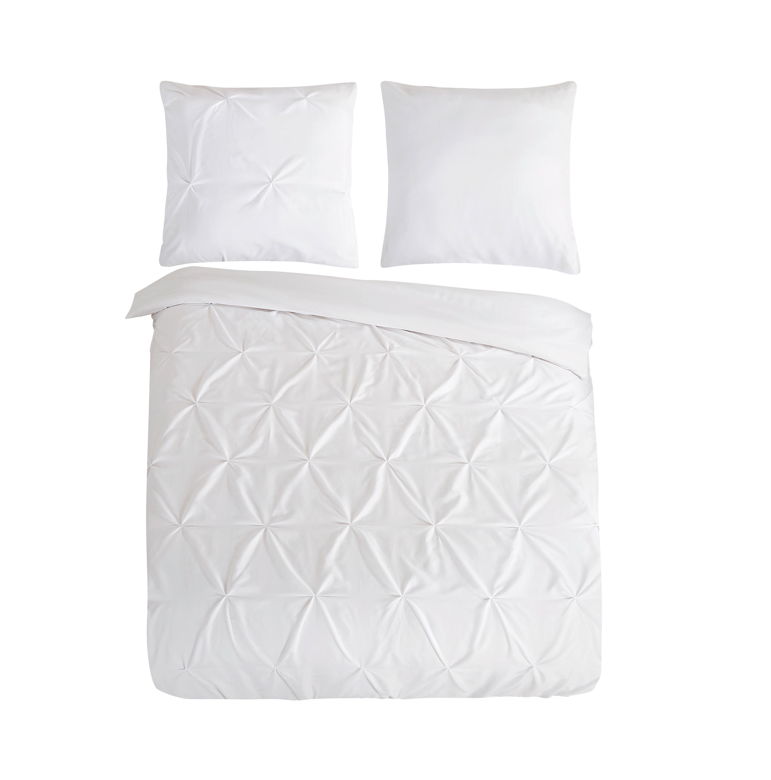 BETTWÄSCHE Elegance Mikrofaser 200/200 cm  - Weiß, Basics, Textil (200/200cm)