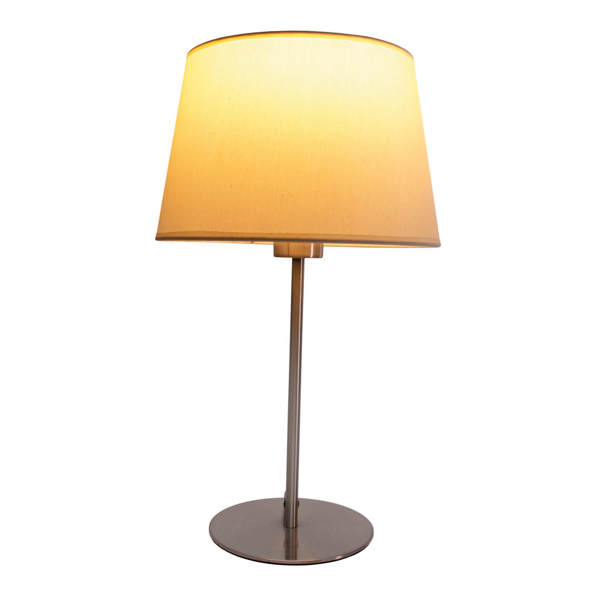 NACHTTISCHLEUCHTE   - Beige, Basics, Kunststoff/Textil (45cm) - Näve