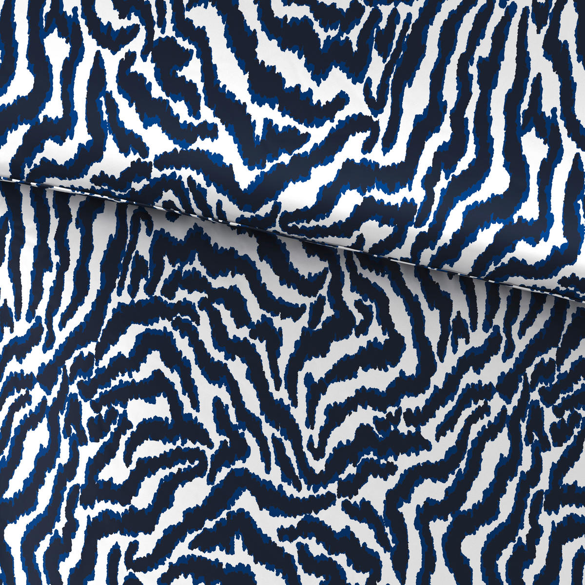 ÁGYNEMŰHUZAT-GARNITÚRA 140/200 cm  - kék/fehér, Basics, textil (140/200cm) - Novel