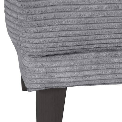 SITZBANK 170/83/70 cm Cord Anthrazit, Hellgrau Holz  - Anthrazit/Hellgrau, Design, Holz/Textil (170/83/70cm) - Landscape