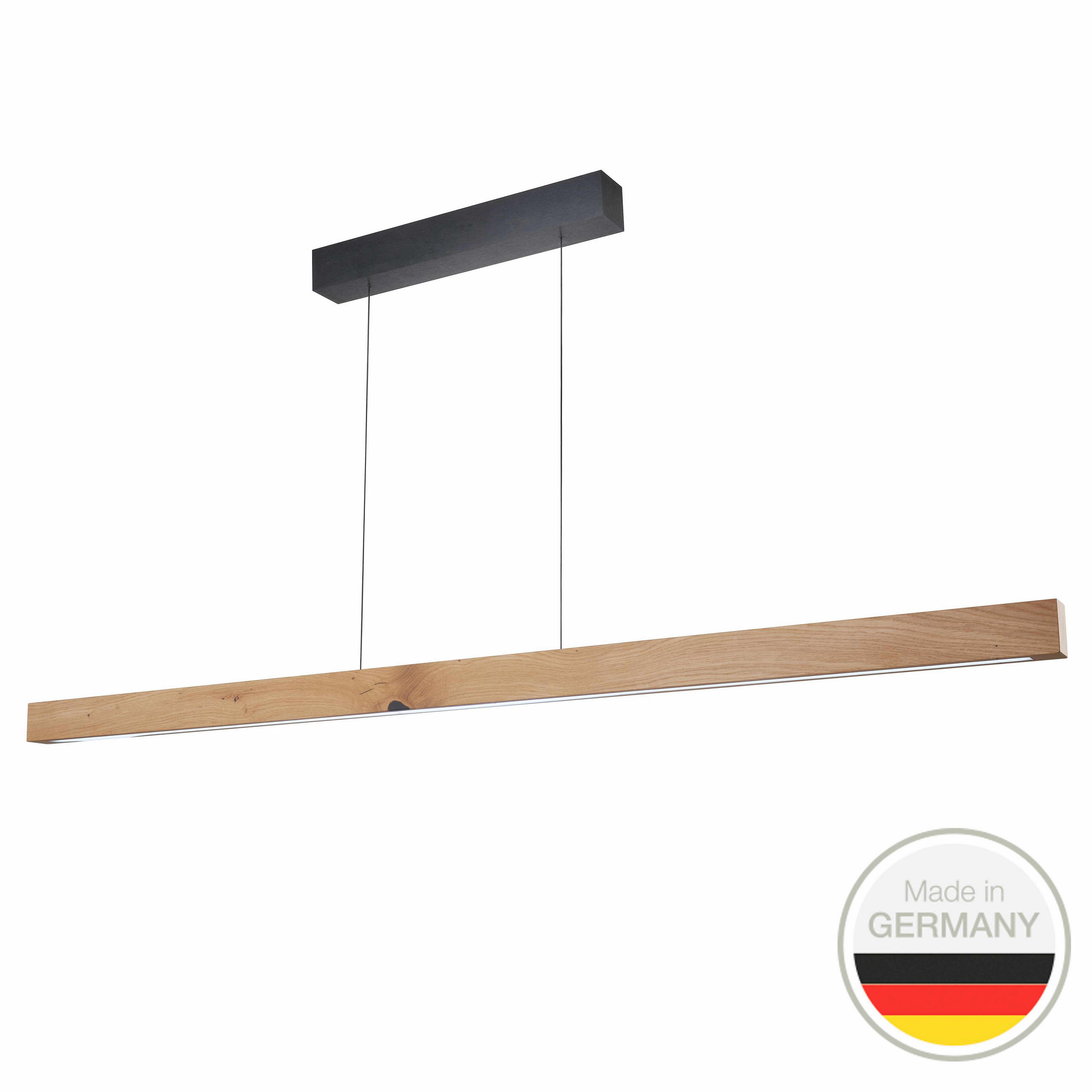 LED-HÄNGELEUCHTE 654 148/6/6 cm   - Wildeiche, Natur, Holz (148/6/6cm) - Ambiente