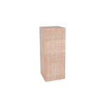 BEISTELLTISCH in Holz, Holzwerkstoff  - Naturfarben/Weiß, Basics, Holz/Holzwerkstoff (28/70/28cm) - Ambia Home