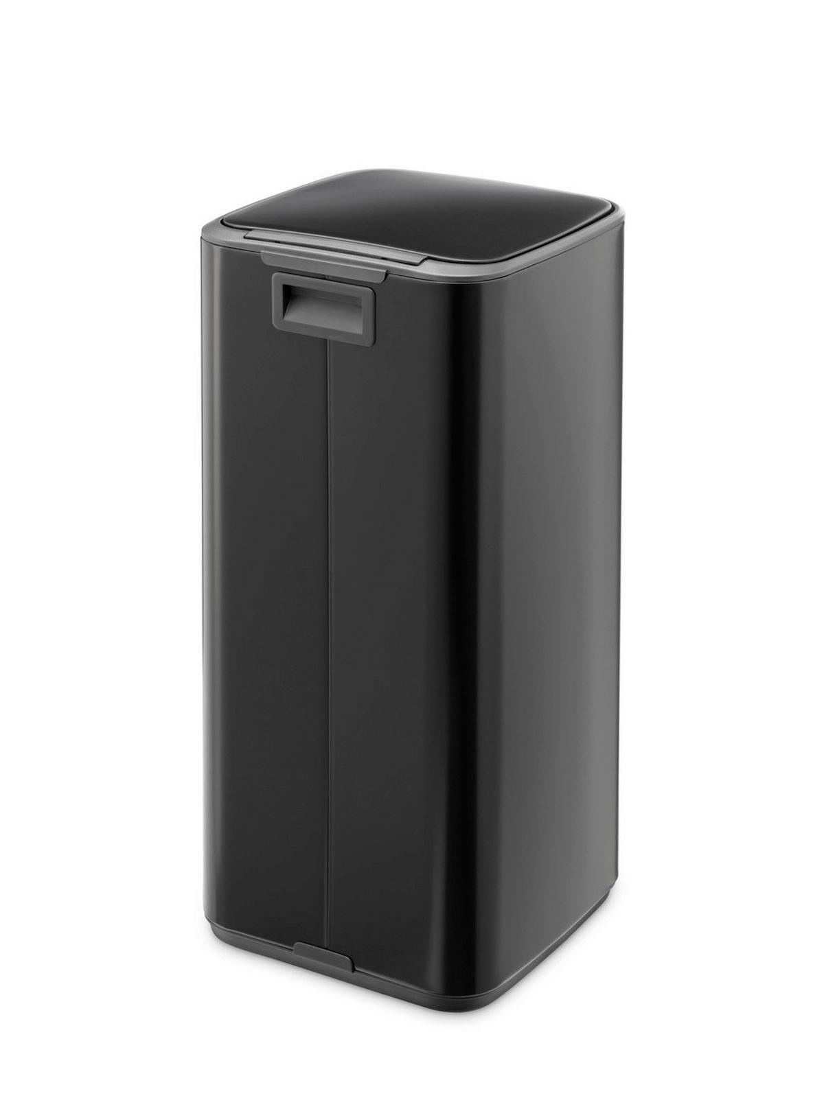 KOŠ S NOŽNOM PAPUČICOM  30 l  New Icon  - crna/antracit, Design, metal/plastika (28,8/64,7/35,8cm) - Brabantia