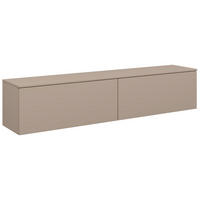 LOWBOARD  180,3/37,6/37,4 cm  individuell planbar, hängend, In verschiedenen Grössen erhältlich, in verschiedenen Holzdekoren erhältlich  - Hellbraun, Design, Holzwerkstoff (180,3/37,6/37,4cm) - Celina Home