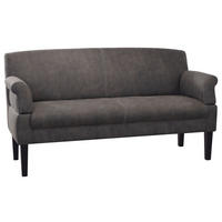3-SITZER-SOFA in Mikrofaser Anthrazit  - Anthrazit/Beige, Konventionell, Holz/Textil (182/97/78cm) - Sit & More