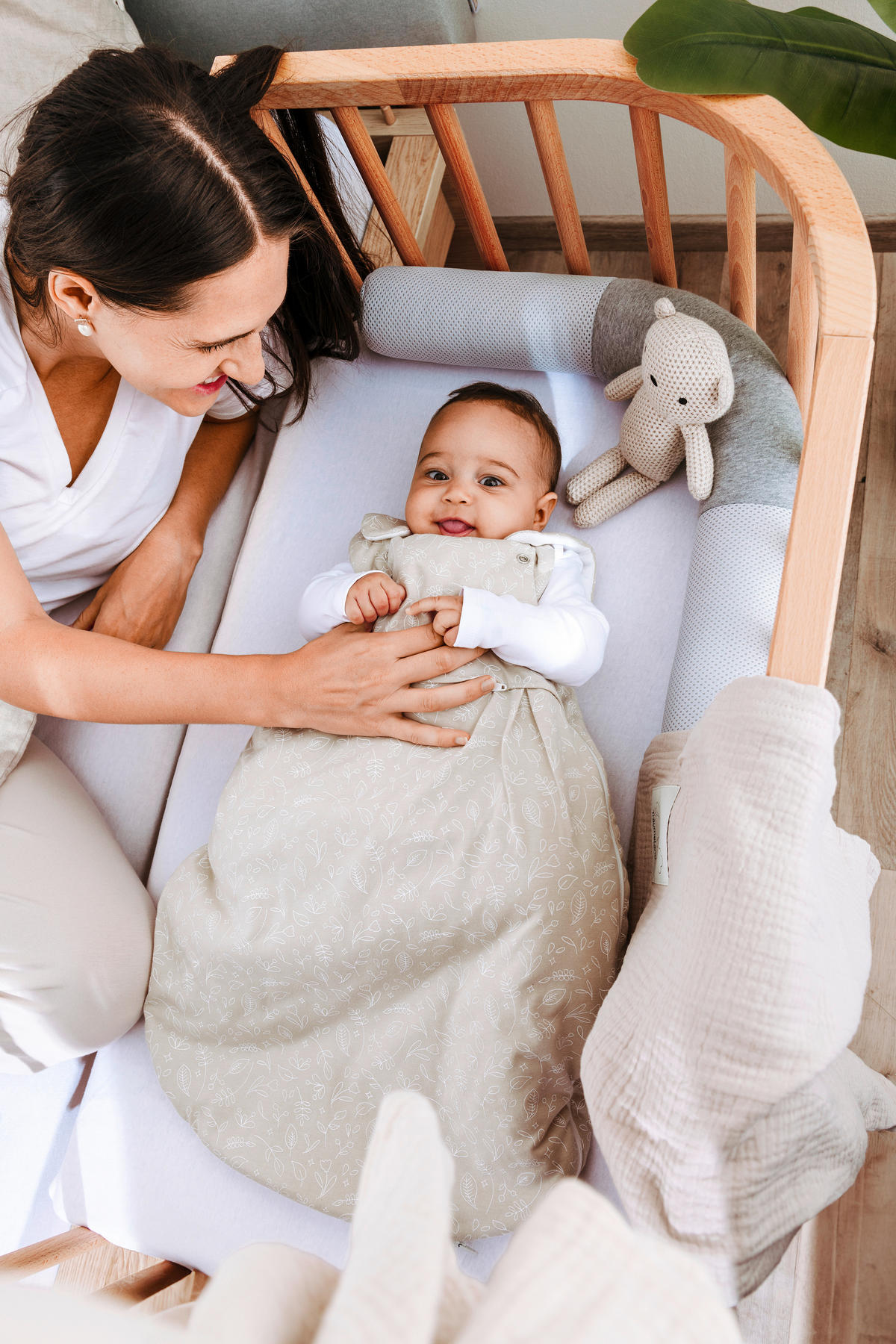 BABYSCHLAFSACKSET Garden    56/62   - Multicolor, Basics, Textil (56/62null) - Träumeland