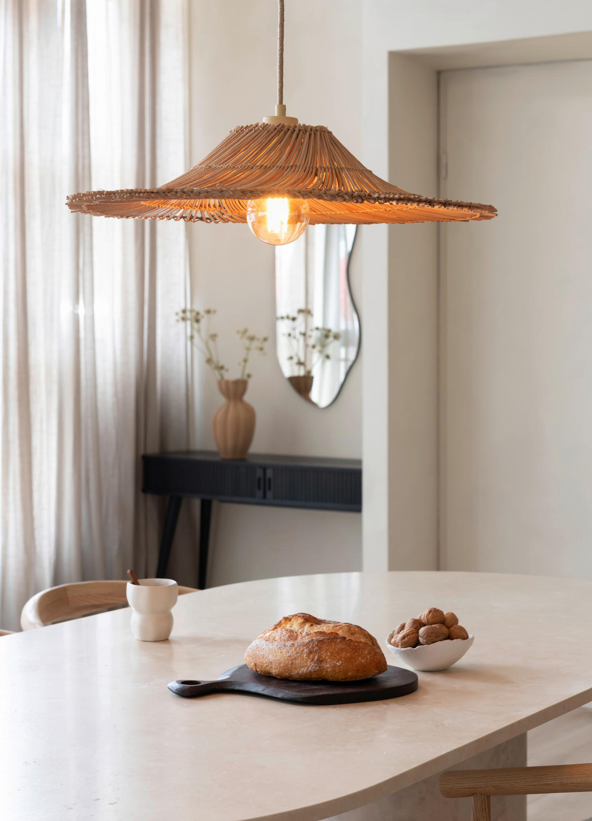 HÄNGELEUCHTE 53/11 cm  - Naturfarben, Basics, Holz (53/11cm) - Good & Mojo