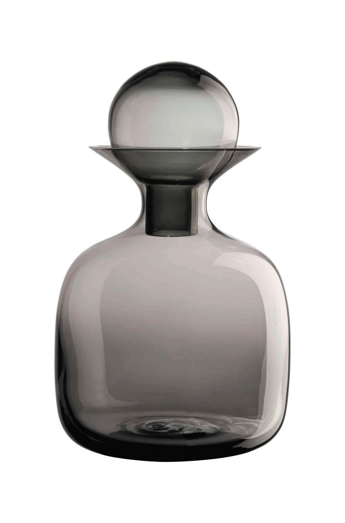 KARAFA  1,5 l  - šedá, Design, sklo (14,5/18,5cm) - ASA