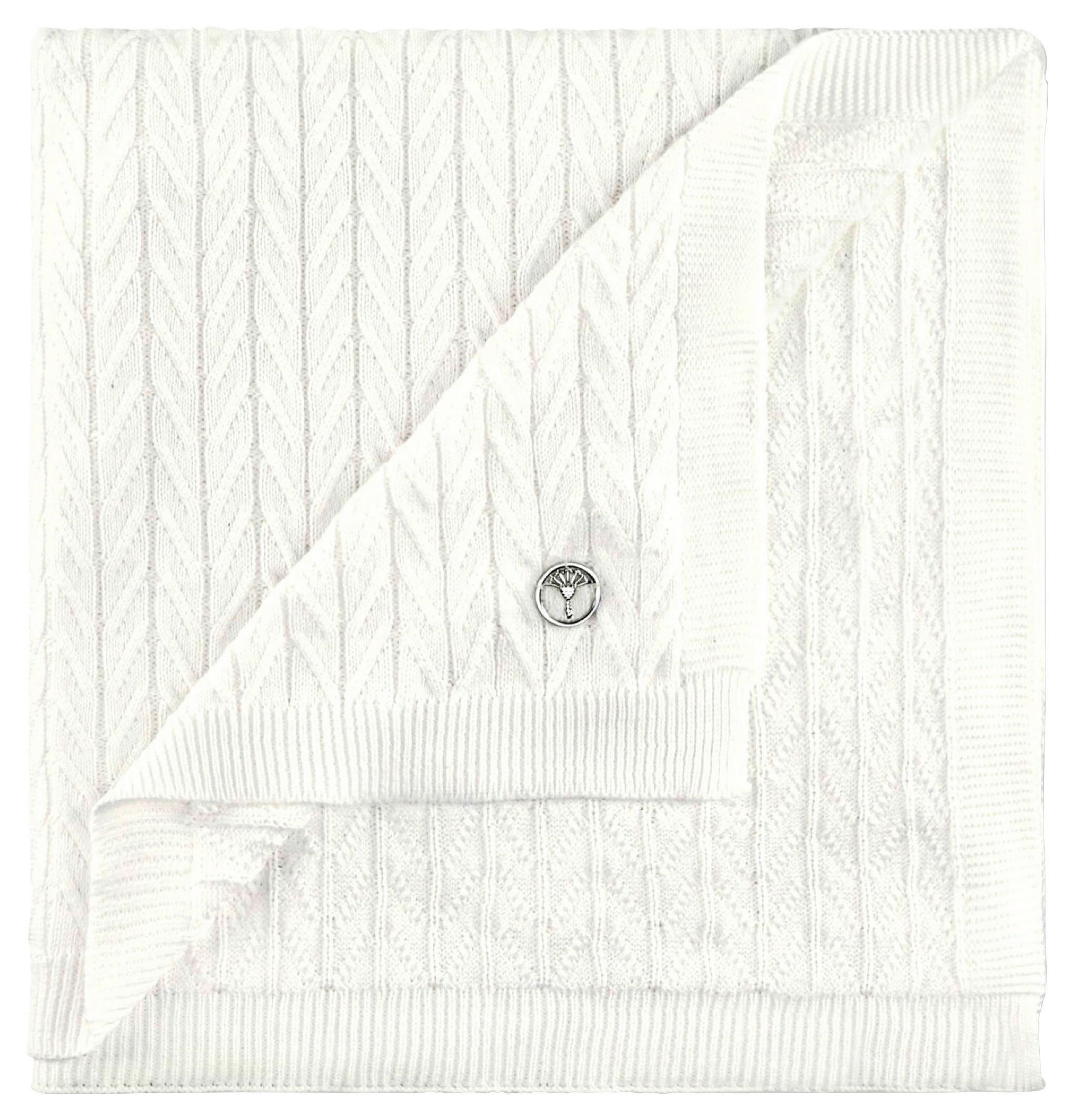 PLAID J-Weavelle 130/170 cm  - Weiß, Design, Textil (130/170cm) - Joop!