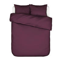 BETTWÄSCHE Satin 200/200 cm  - Aubergine, Basics, Textil (200/200cm) - Essenza