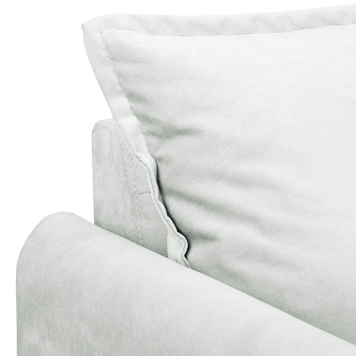 2-SITZER-SOFA JULI in Samt Dunkelblau  - Schwarz/Dunkelblau, Design, Holz/Textil (138/86/100cm) - P & B