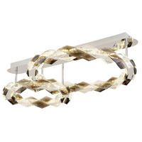 LED-DECKENLEUCHTE 80/55/24,5 cm   - Klar, Design, Kunststoff/Metall (80/55/24,5cm) - Globo