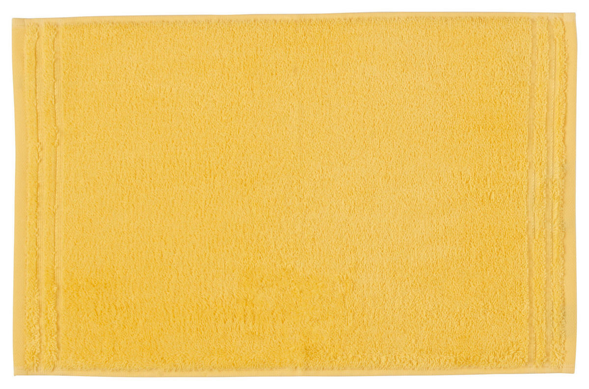 RUČNÍK PRO HOSTY, 30/50 cm, žlutá - žlutá, Basics, textil (30/50cm) - Vossen