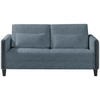 SCHLAFSOFA in Holz, Textil Schwarz, Hellblau  - Schwarz/Hellblau, Design, Holz/Textil (174/88/104cm) - Niels Andersson