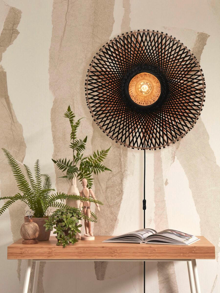 WANDLEUCHTE - Schwarz, Trend (30/8/30cm) - Good & Mojo