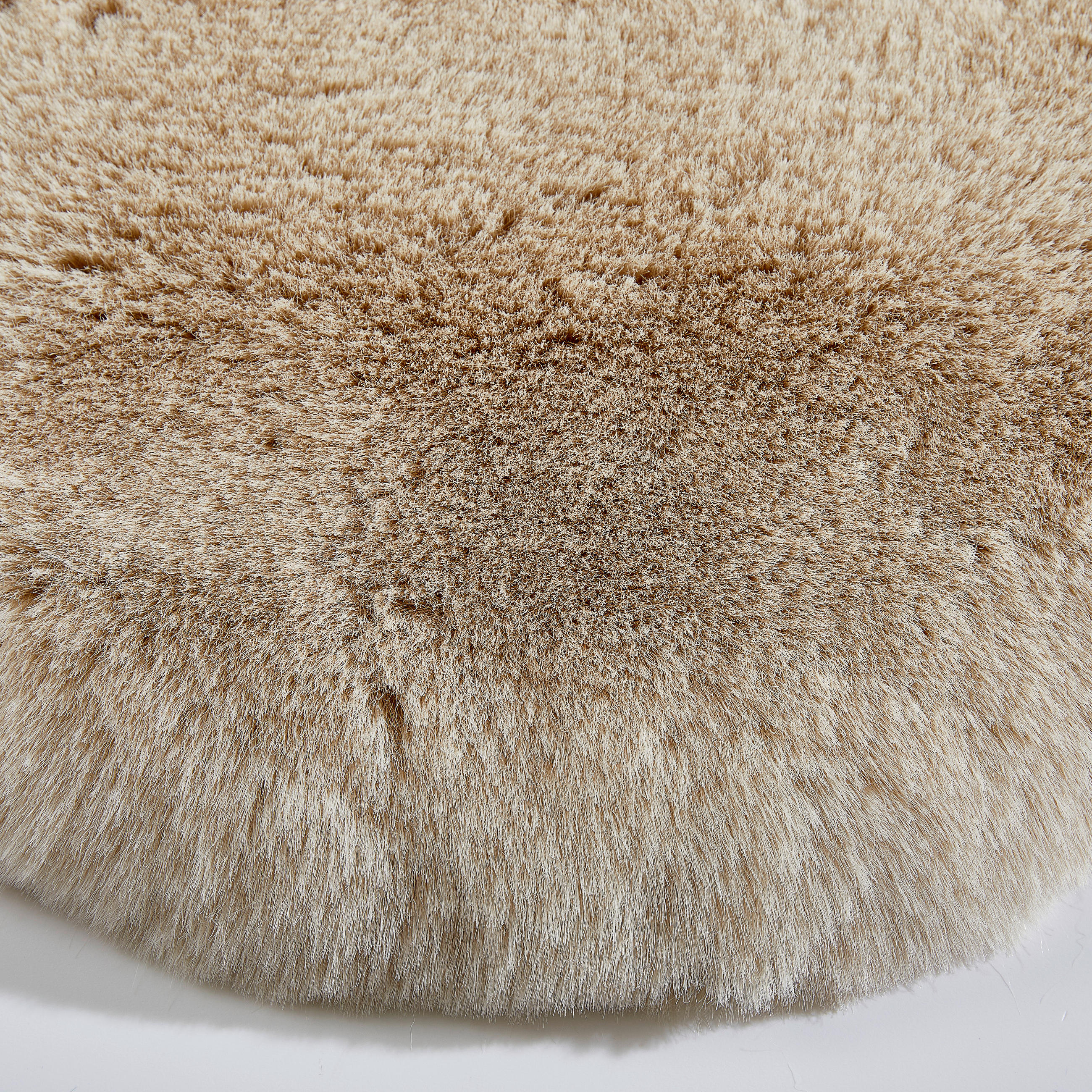 Thumbnail - Novel Kunstfell, Beige, Fell, Tierform, 110x180 cm, Oeko-Tex® Standard 100, pflegeleicht, Teppiche & Böden, Teppiche, Fe...