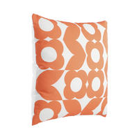 ZIERKISSEN   45/45 cm   - Orange/Weiß, Design, Textil (45/45cm) - Eglo