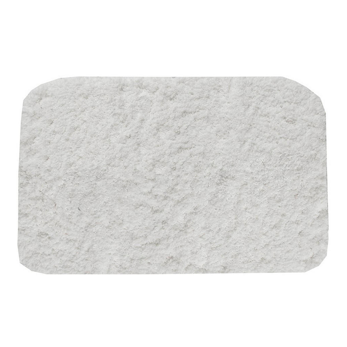 FÜRDŐSZOBASZŐNYEG  60/50 cm  fehér   - fehér, Basics, textil (60/50cm)