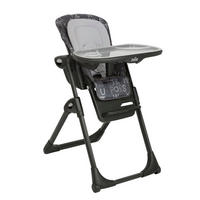KOMBIHOCHSTUHL Kollektion 2025 ABC Charcoal  - Basics, Kunststoff (57/104/78cm) - Joie