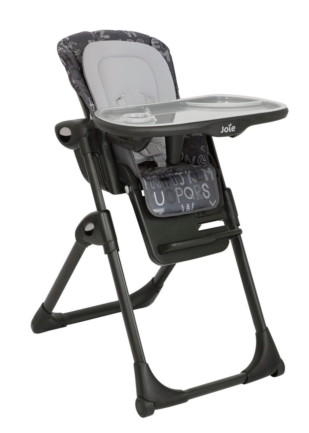 KOMBIHOCHSTUHL Kollektion 2025 ABC Charcoal  - Basics, Kunststoff (57/104/78cm) - Joie
