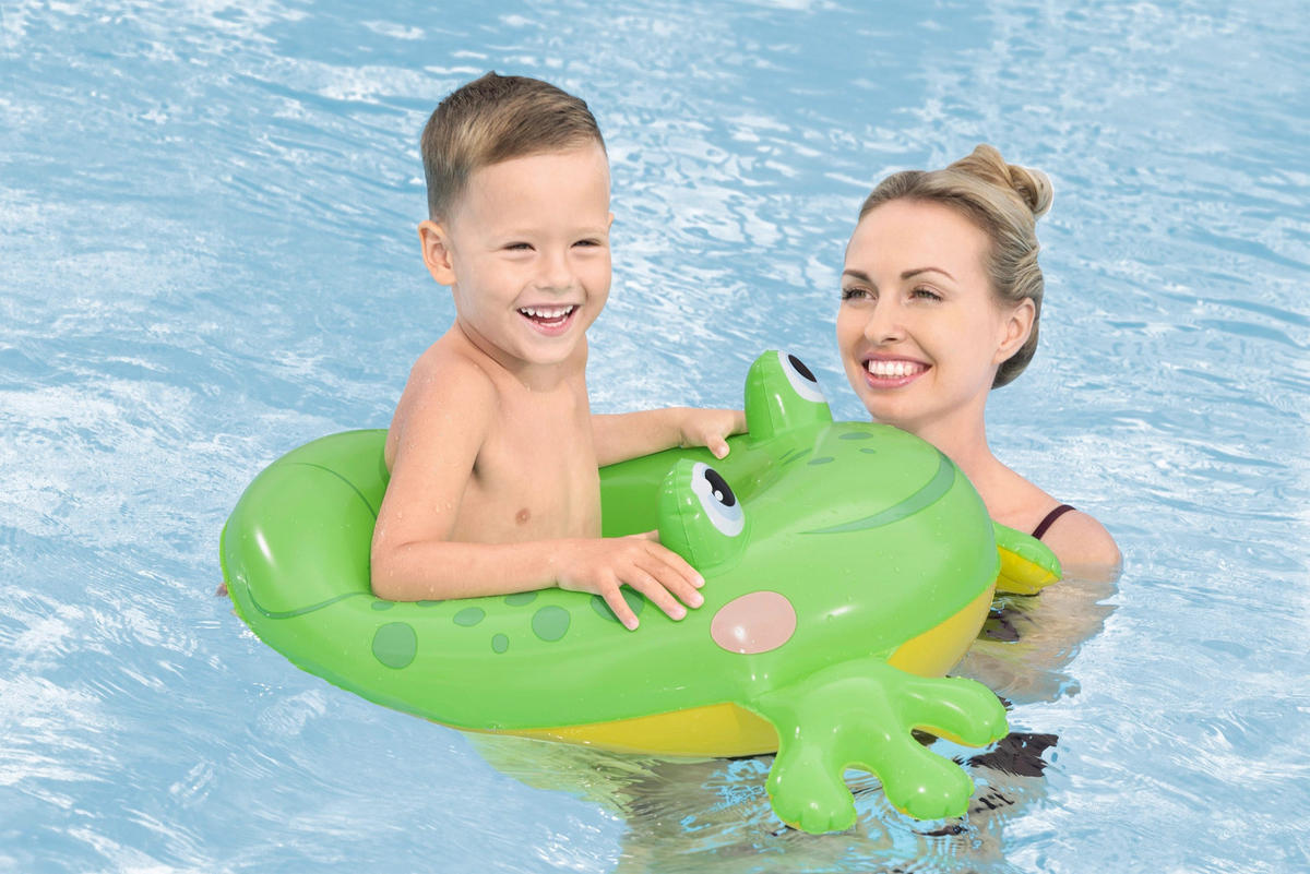 SCHWIMMRING - Multicolor, Basics, Kunststoff (55/68/57.5cm) - Bestway