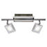 LED-STRAHLER - Chromfarben, Design, Kunststoff/Metall (44,5/8/20cm) - Novel LED-STRAHLER - Chromfarben, Design, Kunststoff/Metall (44,5/8/20cm) - Novel