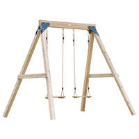 SCHAUKEL Braun  - Braun, KONVENTIONELL, Holz/Metall (224/208/186cm) - Ambia Garden