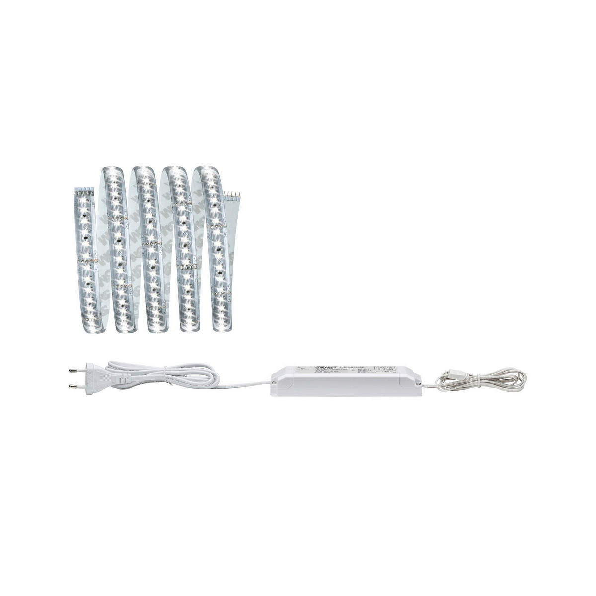 LED-STRIP MAX LED 150/1,25/0,4 cm   - Silberfarben, Design, Kunststoff (150/1,25/0,4cm) - Paulmann