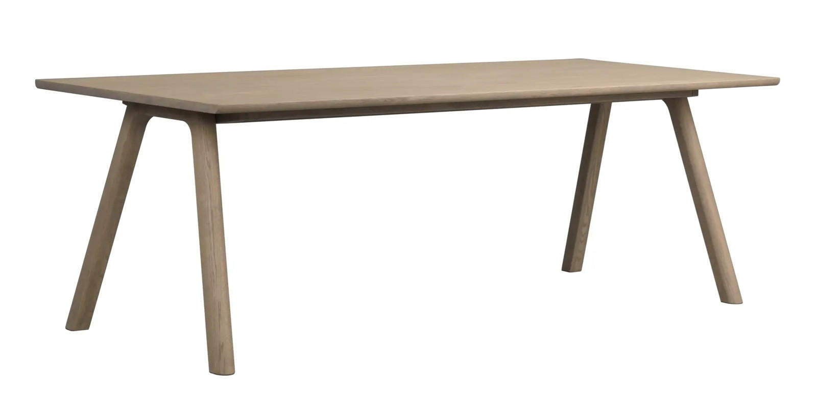 MATBORD i trä 220/95/74 cm   - sandfärgad, Klassisk, trä (220/95/74cm) - Rowico