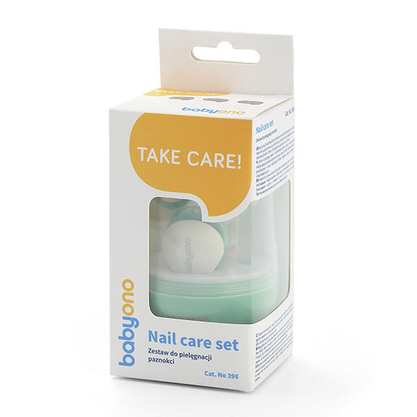 SET ZA NJEGU BEBA   - zelena, Basics, staklo/metal (0,13kg) - babyono