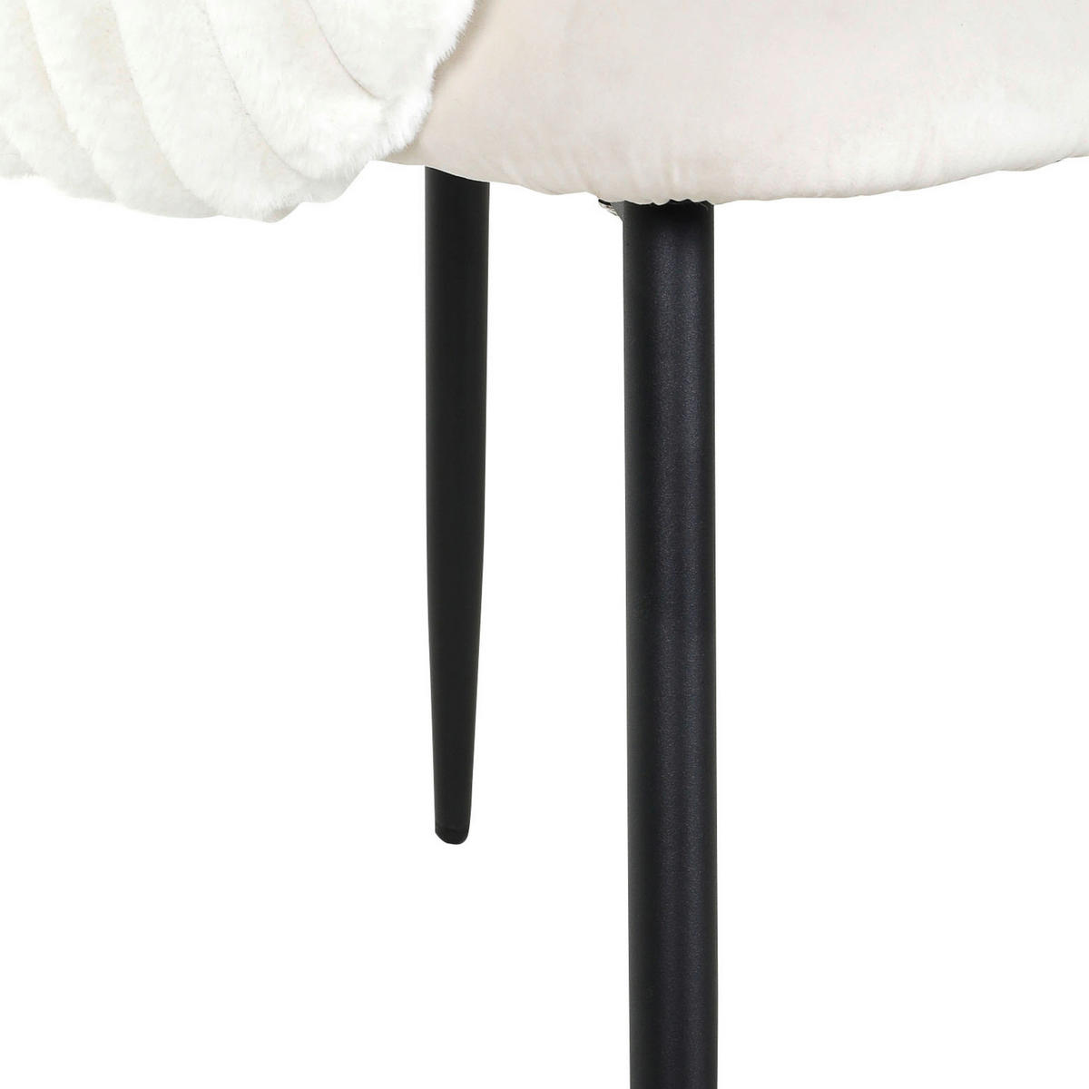 SCAUN CU BRAțE in bej  - bej/negru, Design, metal/textil (63/83/62cm) - Landscape